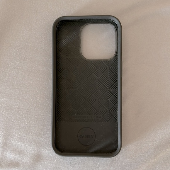 Casely Black Marble Bold iPhone 14 Pro Case - Picture 2 of 4
